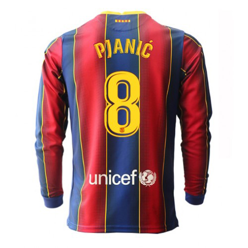 FC Barcelona Fodboldtrøjer Miralem Pjanic 8 Hjemmebanesæt 2020/21 Langærmet FC Barcelona Fodboldtrøjer Miralem Pjanic 8 Hjemmebanesæt 2020/21 Langærmet